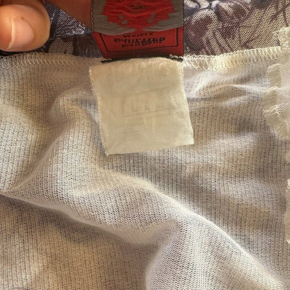 rare 90s jean paul gaultier scarf wrap ups grape print - Picture 4 of 13